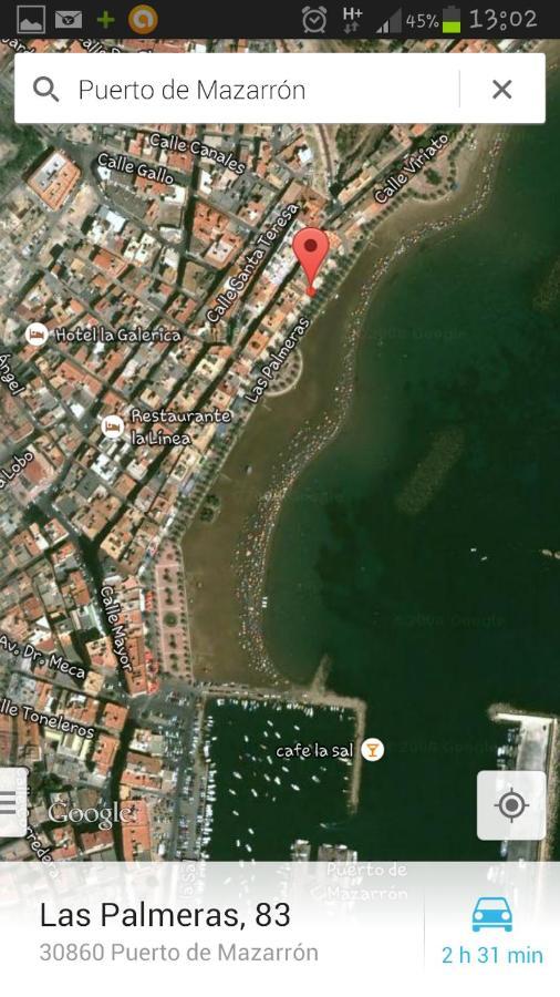 Bahia Mazarron Apartamento En Primera Linea Playa El Puerto de Mazarrón Eksteriør billede