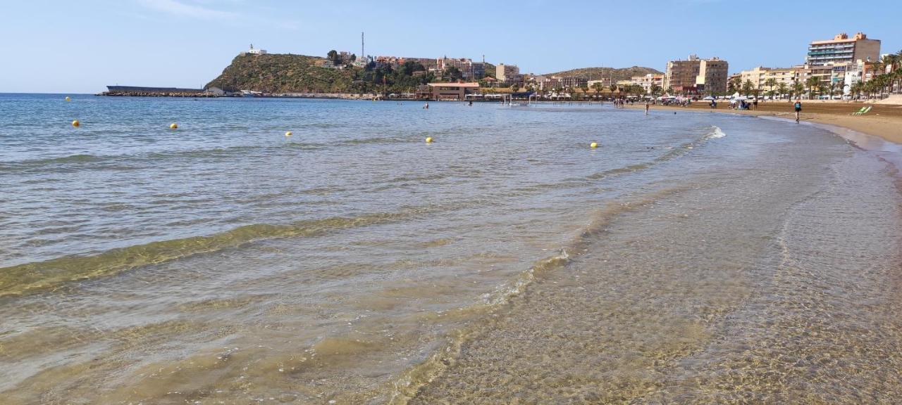 Bahia Mazarron Apartamento En Primera Linea Playa El Puerto de Mazarrón Eksteriør billede