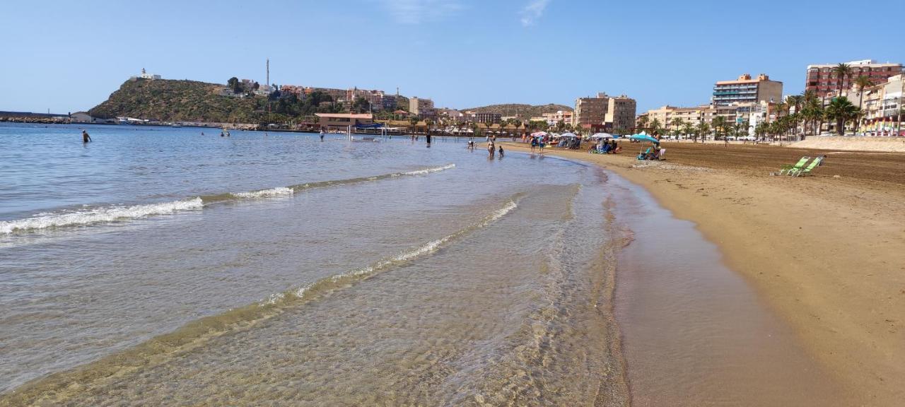 Bahia Mazarron Apartamento En Primera Linea Playa El Puerto de Mazarrón Eksteriør billede