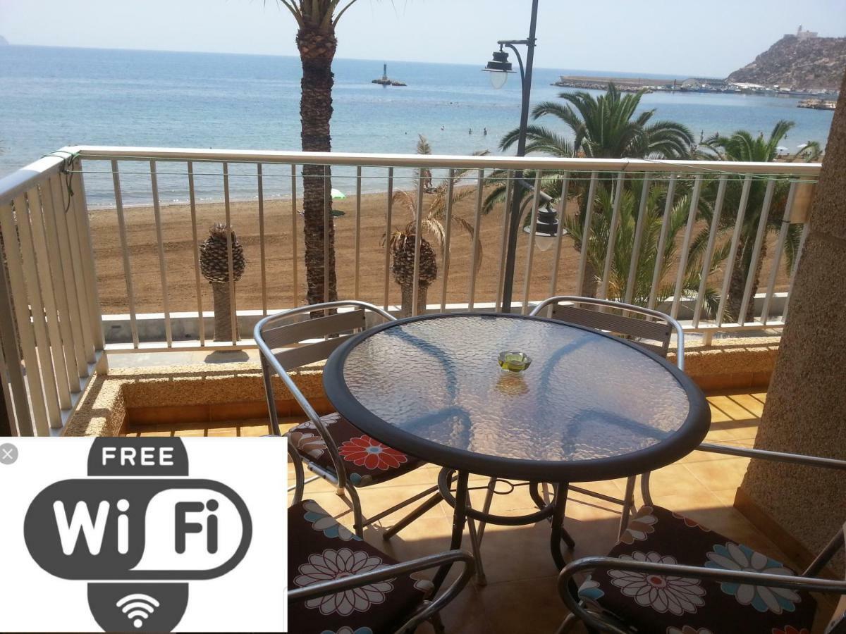 Bahia Mazarron Apartamento En Primera Linea Playa El Puerto de Mazarrón Eksteriør billede