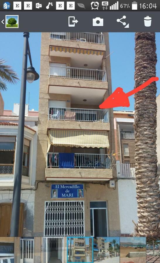 Bahia Mazarron Apartamento En Primera Linea Playa El Puerto de Mazarrón Eksteriør billede