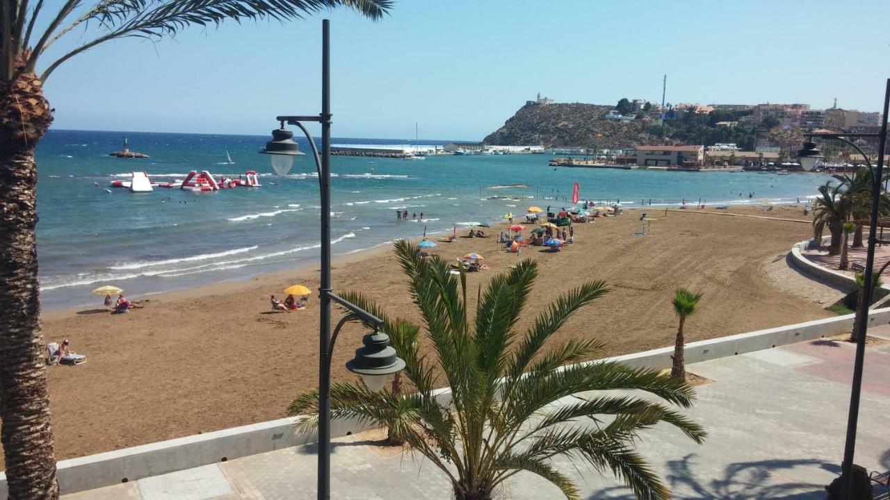 Bahia Mazarron Apartamento En Primera Linea Playa El Puerto de Mazarrón Eksteriør billede