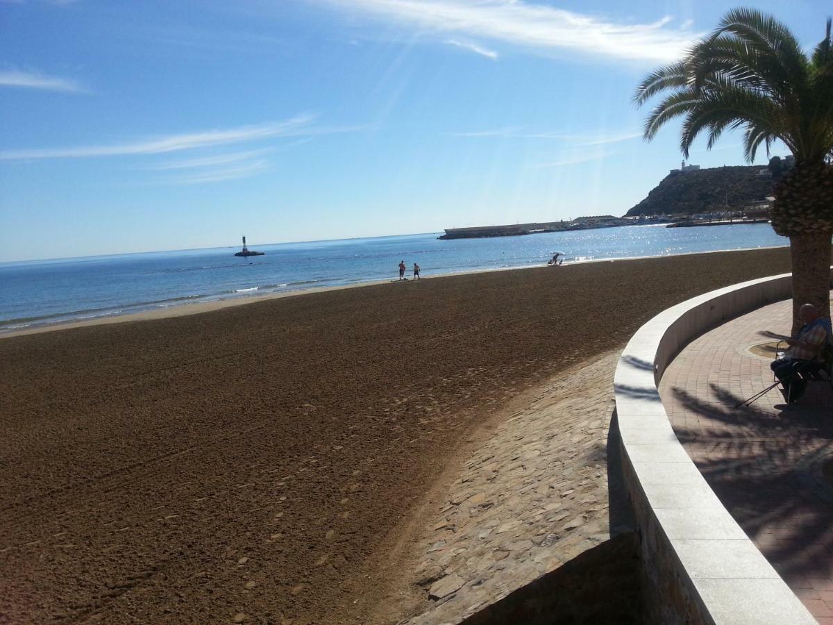 Bahia Mazarron Apartamento En Primera Linea Playa El Puerto de Mazarrón Eksteriør billede