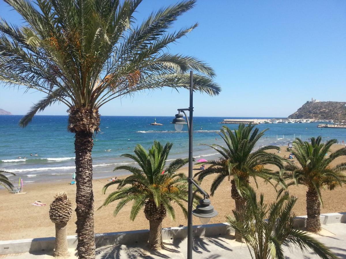 Bahia Mazarron Apartamento En Primera Linea Playa El Puerto de Mazarrón Eksteriør billede