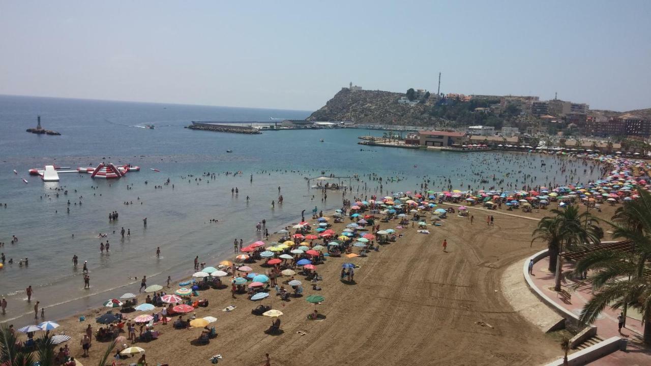 Bahia Mazarron Apartamento En Primera Linea Playa El Puerto de Mazarrón Eksteriør billede