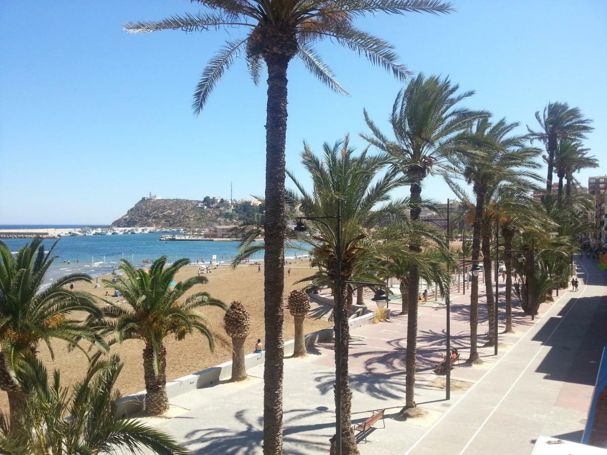 Bahia Mazarron Apartamento En Primera Linea Playa El Puerto de Mazarrón Eksteriør billede